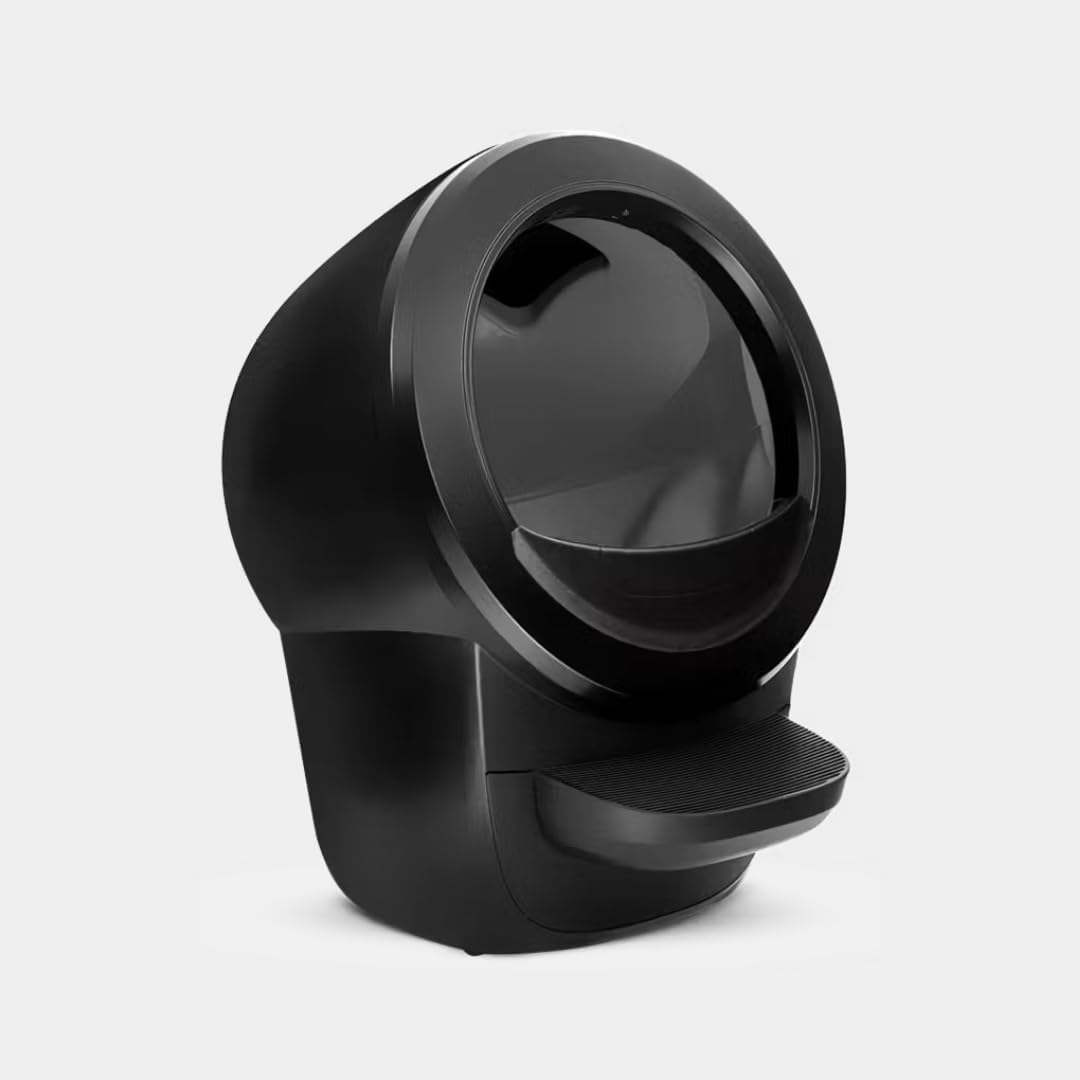 Litter-Robot 4  with Step & Fence (Black)